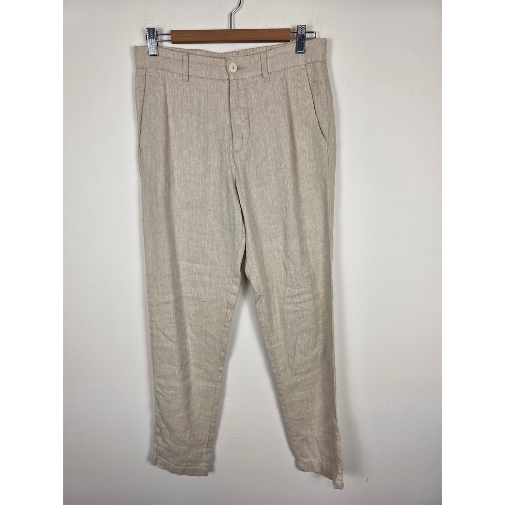 Porter & Ash Linen Blend Men's Casual Pants Trousers‎ Lightweight Size 29